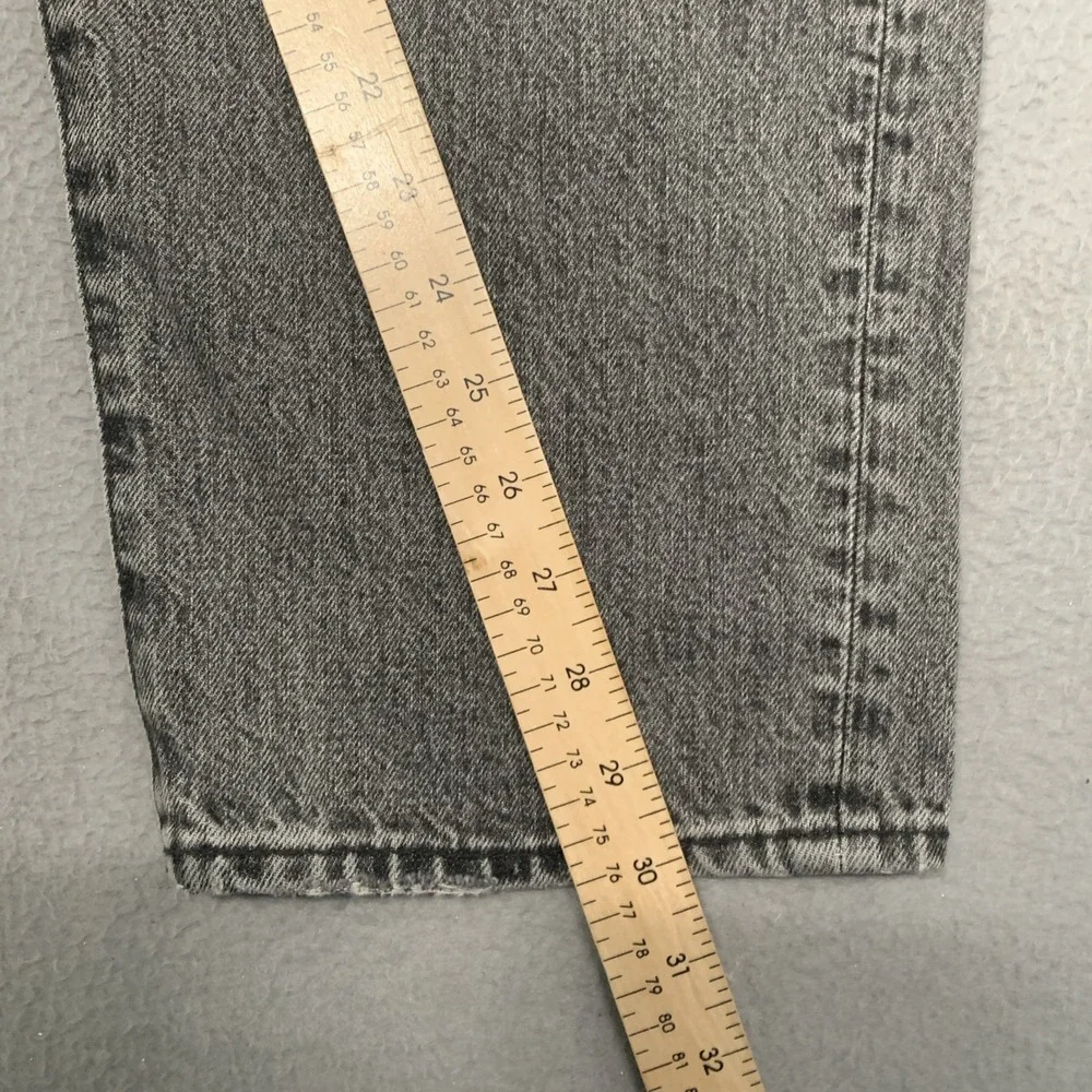 Vtg Y2K American Eagle Jeans Men 40x30 Relaxed Loose Baggy 100% Cotton Black NEW